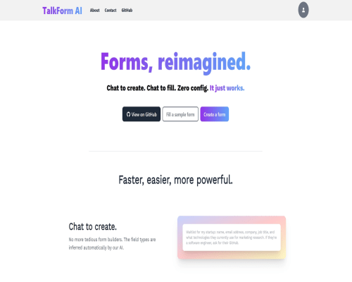 TalkForm AI